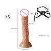 Realistic Simulation Big Dildo with Strap Penis Sex Toy Female Vaginal Anal Masturbator Dick With Suction Cup for Women Massage