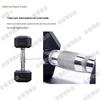 Golden Lion Hex Rubber Dumbbell