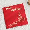Foldable Christmas Tree Greeting Card Wishing Message Card 3D Pop UP Gift Card  Party Favors Gifts