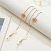 Elegant Camellia Glasses Chain for Women Zinc Alloy Anti-Slip Fashion Eyewear Holder, Professional Theme for Reading Glasses