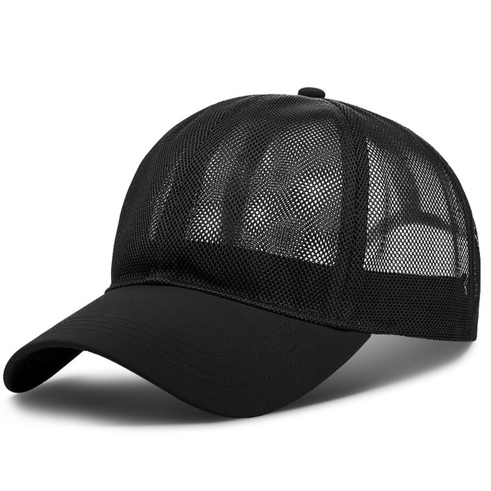 Full Mesh Sun Protection Caps Adjustable Sunscreen Snapback Hats  For Man Women Unisex