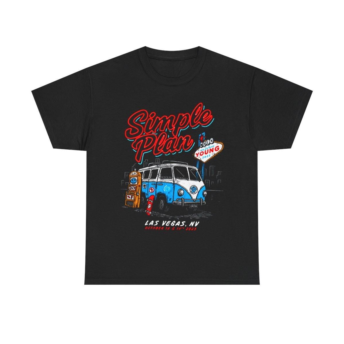 Simple Plan When We Were Young Festival 2026 Exclusive Tee In Las Vegas T-Shirt S