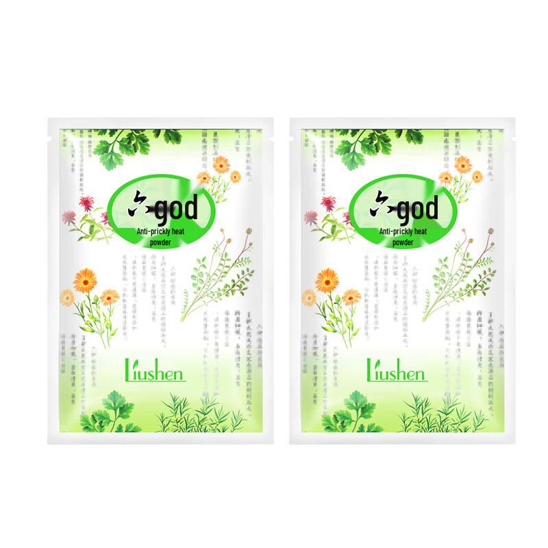 Liushen Anti-Prickly Heat Powder Refill Pack
