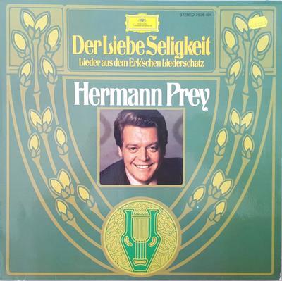 LP Record HERMANN PREY , LEONARD HOKANSON - Der Liebe Seligkeit - Lieder Aus De 2536401 Deutsche Grammo 1978 Germany Folk Used