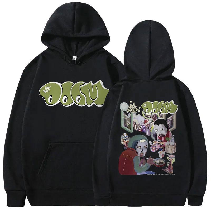 Impressive rapper Mf Doom MM FOOD printed men's hoodie High-quality Fashion hoodie Casual comfortable men's hoodie
