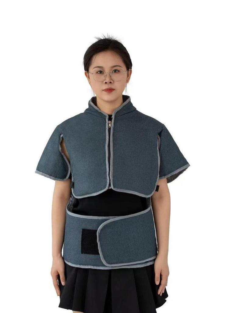 Electric Heated Moxibustion Salt Compress Vest for Physiotherapy