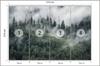 Photomural Forest In The Morning Mist Smooth Vinyl 315x210