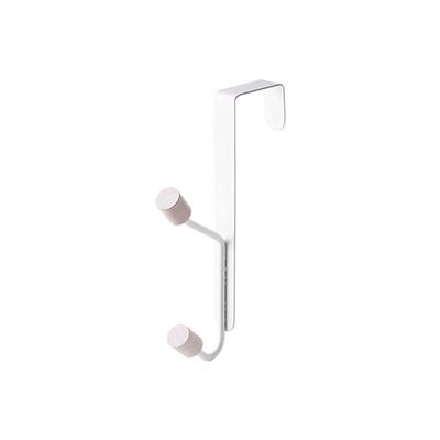 Creative Personality Letterless Carbon Steel Door Back Coat Hanger Household Coat Bag Hanging Bathroom Door Back Coat Hanger