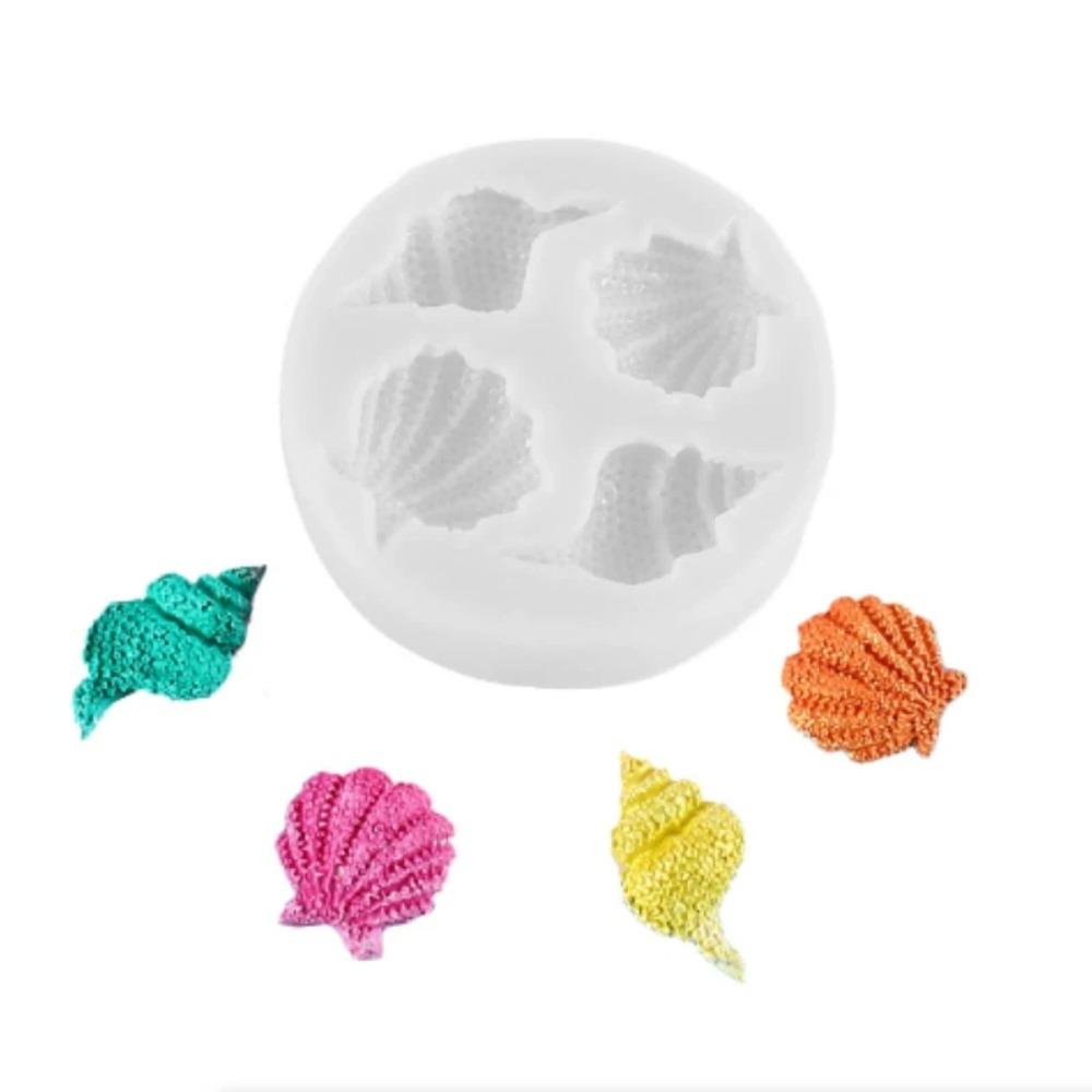Ocean Series Silicone Molds Shell Starfish Conch Crab Crystal Epoxy Mold DIY Candle Handmade Decorations for Jewelry Pendent