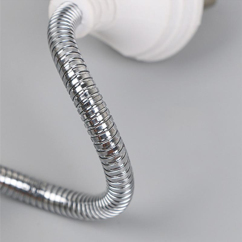 E27 LED Lamp Base EU US Plug Universal Socket Adapter Flexible LED Light Holder With Switch Base Conversion Table Lamp Converter