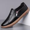 2025 European Station Simple High-end Comfortable Trendy Youth Small Leather Shoes Spring Work Shoes 8877
