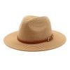 New Grass Green Fashionable Casual Versatile Top Hat for Beach Travel Sun Protection Sun Hat