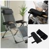 4 Pieces Recliner Pillow Headrest Cushion Arm Pad Foot Set Portable Folding Attachment Made From