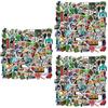 Minecraft Game 100pcs Stickers Diy Waterproof Lapyop Bike Luggage Decal Suitcase