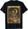 The Nurse Skeleton Tarot Card Graphic Tee Registered Nurse Daily Cotton T-Shirt