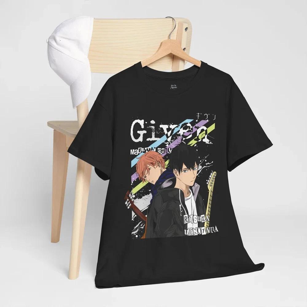 Given Uenoyama Mafuyu Anime Tshirt Funny Otaku Unisex S