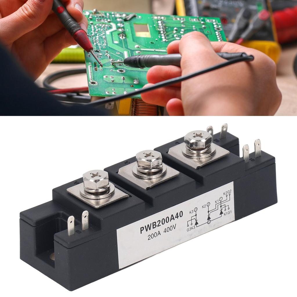 Power Thyristor Module Fast Heat Dissipation Copper Plate Thyristor Rectifier Module for Welding Mac