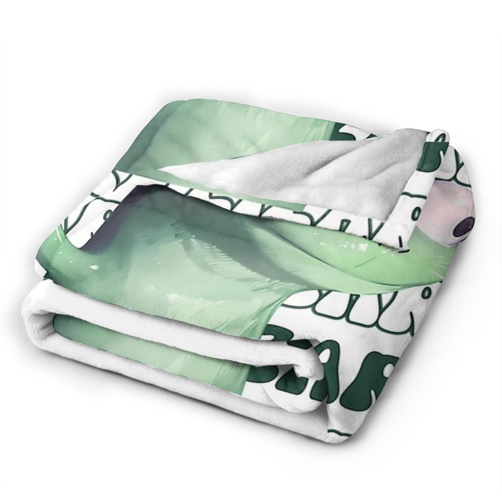 Tom Lucertola Lucertola Meme Coperte a Maglia Hoppers Coperta Plaid in Pile Casa Divano Copriletti Morbidi Caldi Stampati,