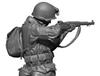 H3 Model World War II US Army Airborne Soldiers Supporting Fire 1944 Resin Kit HS90027 1/9