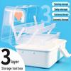 Tri-Layer Art Student Organizer Box