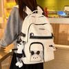 Children's Schoolbags Elementary School Students  Girls Junior High School Students  High School Pain Bags Multi Layer