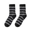 Women's Striped Extra Thick Warm Sleep Socks, Cozy Floor Socks for Lounging at Home