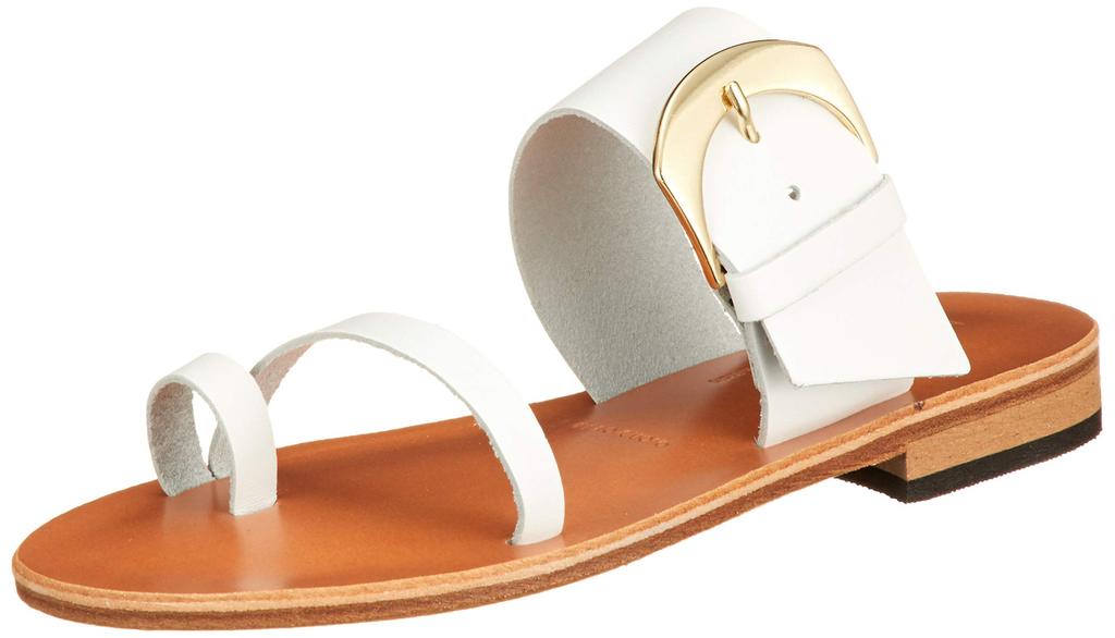 Flat Sandals A07 WHITE Cm [Mauro DiBari] Women's 24.5