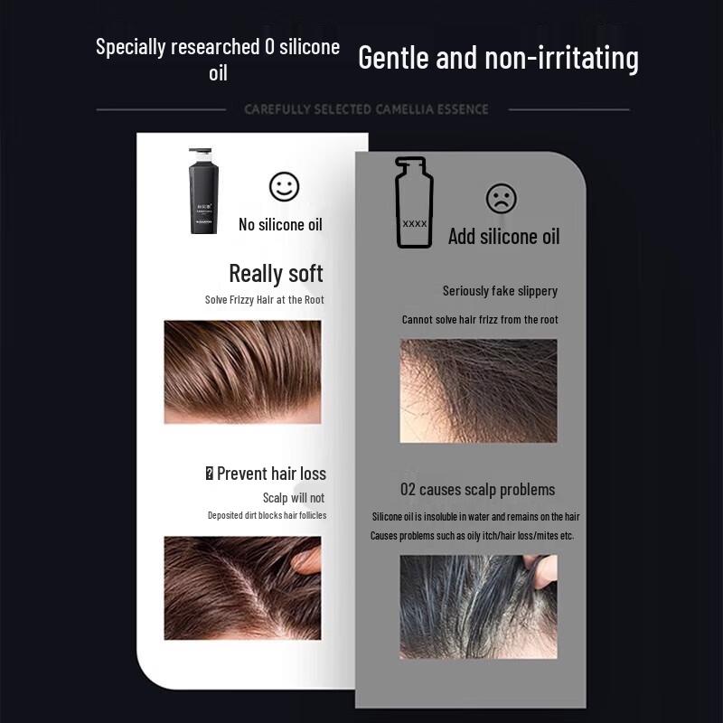 Hefengyu Anti-Dandruff Oil Control Woody Fragrance Shower & Shampoo Set