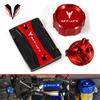 For Yamaha MT07 MT-07 MT 07 2014-2025 Motorcycle Accessories Brake Fluid Cylinder Master Reservoir Oil Filler Cap Guard Cover