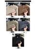 Men's Double-Sided Coral Fleece Hoodie with Henley Collar - Thickened Plus Velvet, Warm Autumn/Winter Casual Base Layer.