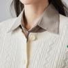 PALUOPO 2025 Autumn/Winter Embroidered Cashmere Knitted Cardigan