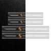 4Pcs Car Threshold Protector Transparent Decorative Badge 3D Sticker For Porsche 911 918Spyder 928 944 968 Boxster Cayenne Macan Panamera
