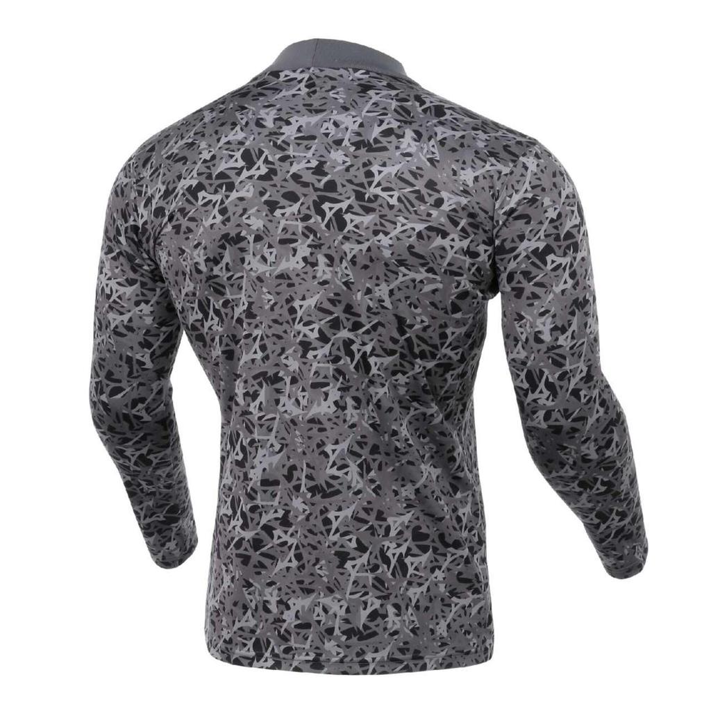 Mizuno Bionext Golf Ribbed Mock Fleece Dynamotion E2MJB503 Innerwear, Men's Black, Neck, Lining, All-Over Print, Warm, Fit,