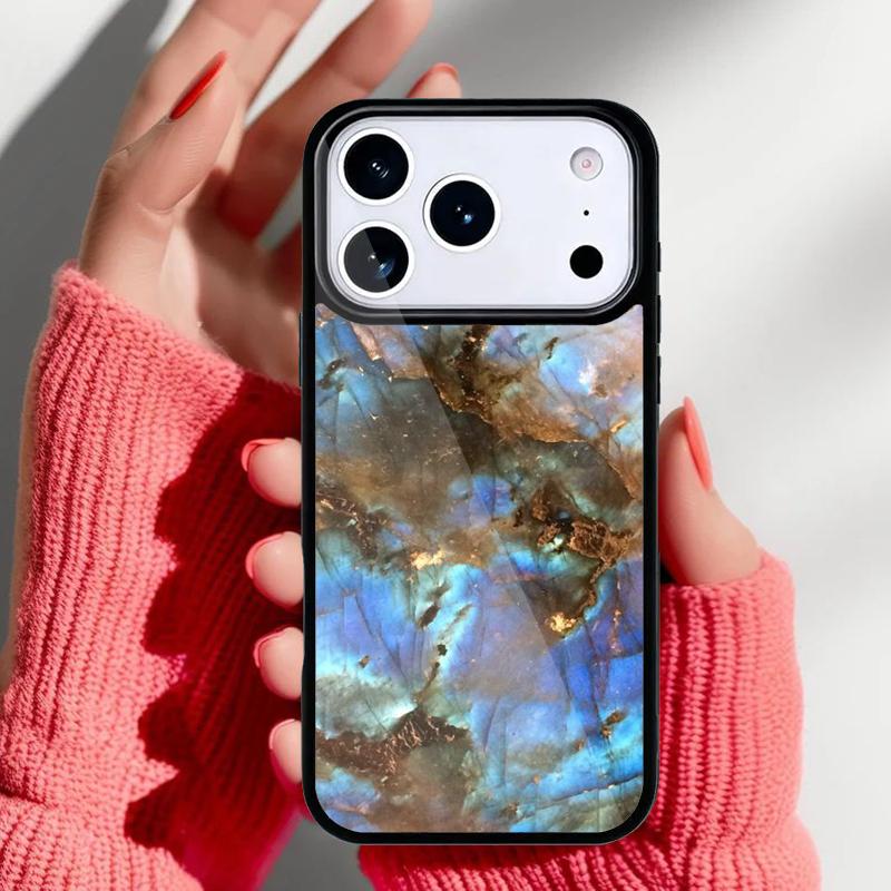 Abalone Shell pattern Phone Case for iPhone 17 16 15 14 13 Pro Max Back Cover for 12 11 Pro Coque