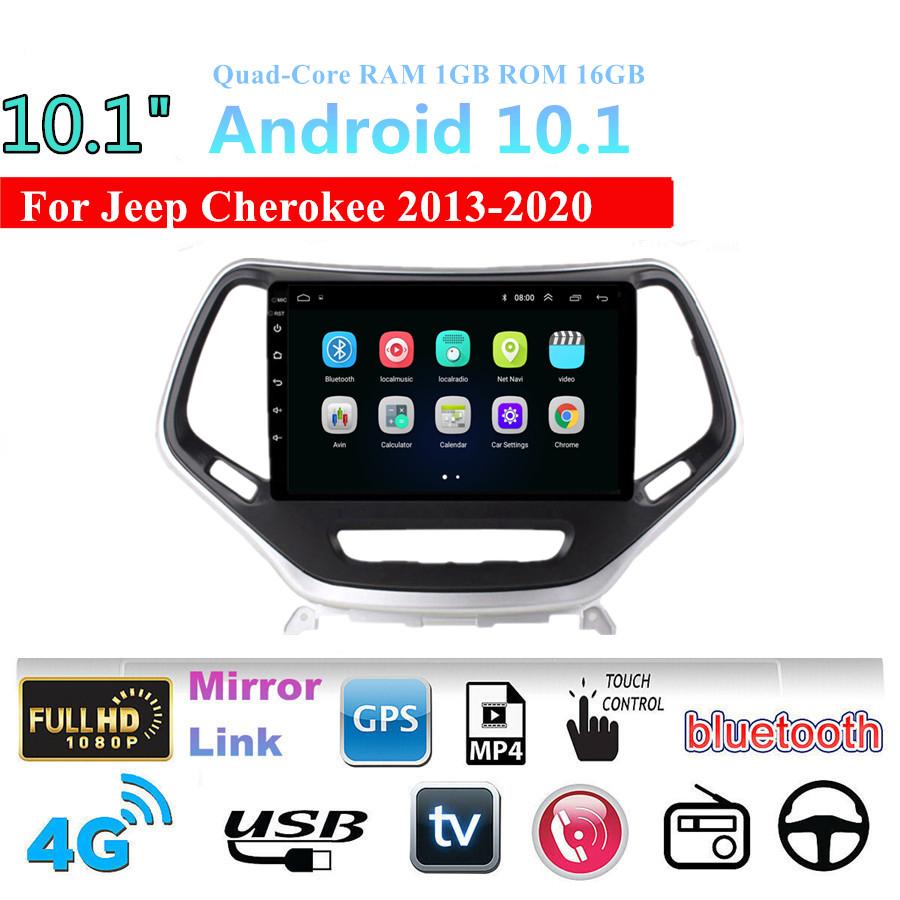 Bærbar Carplay Skærm Til Jeep Cherokee 2013-2020