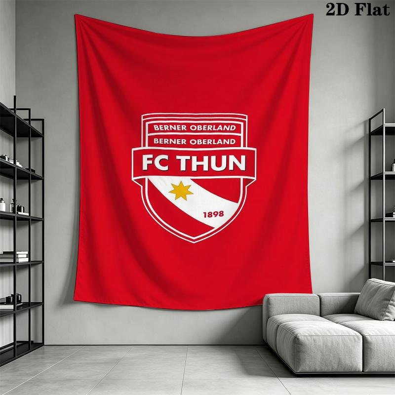 Fc Thun Wall Tapestry Aesthetic Wall Hanging Printed Fabric Blanket Decorative Tapestries for Bedroom Living Room Home Decor