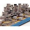 1/400 Scale Paper USS North Carolina BB-55 Ship Model Warship Figurine Military Model DIY Model Kit (Unassembled Kit)