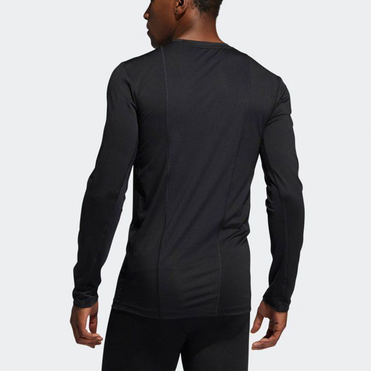 adidas T Shirts Men's Black Crew Neck Moderate Straight Fit GM5038