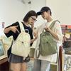 Schoolbag New Japanese and Korean Niche Light Backpack Men's and Women's Casual Simple Schoolbag Trendy Large-capacity Nylon Student Backpack