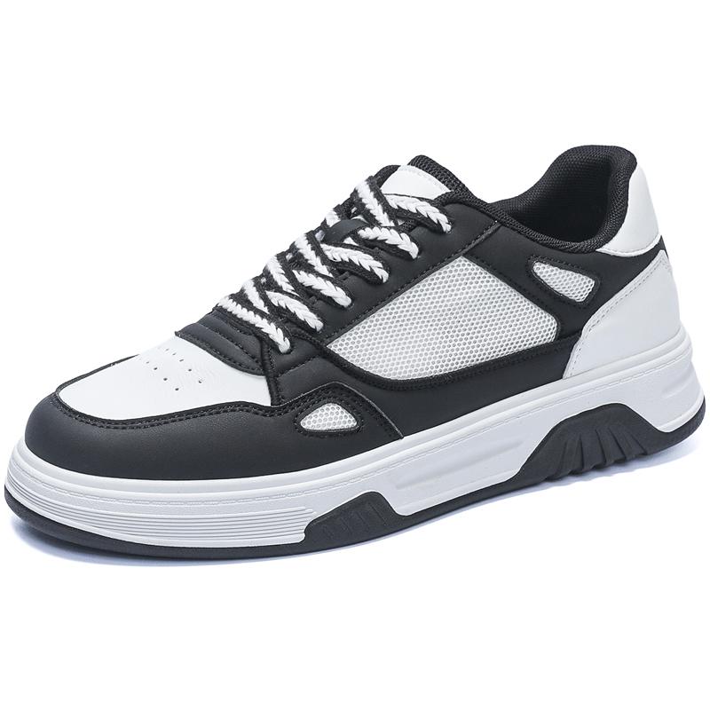 Fashion Hot Selling Men's Casual Shoes Mesh Color Matching Breathable Sneakers Low Top Non-slip Walking Shoes 2024New Flat Men's Shoe