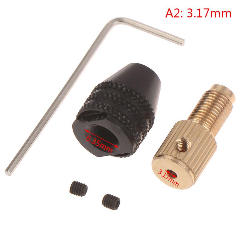 0.5-3.2 Mm Drill Bit Electric Motor Micro Drill Chuck Hex Drill Chuck Adapter