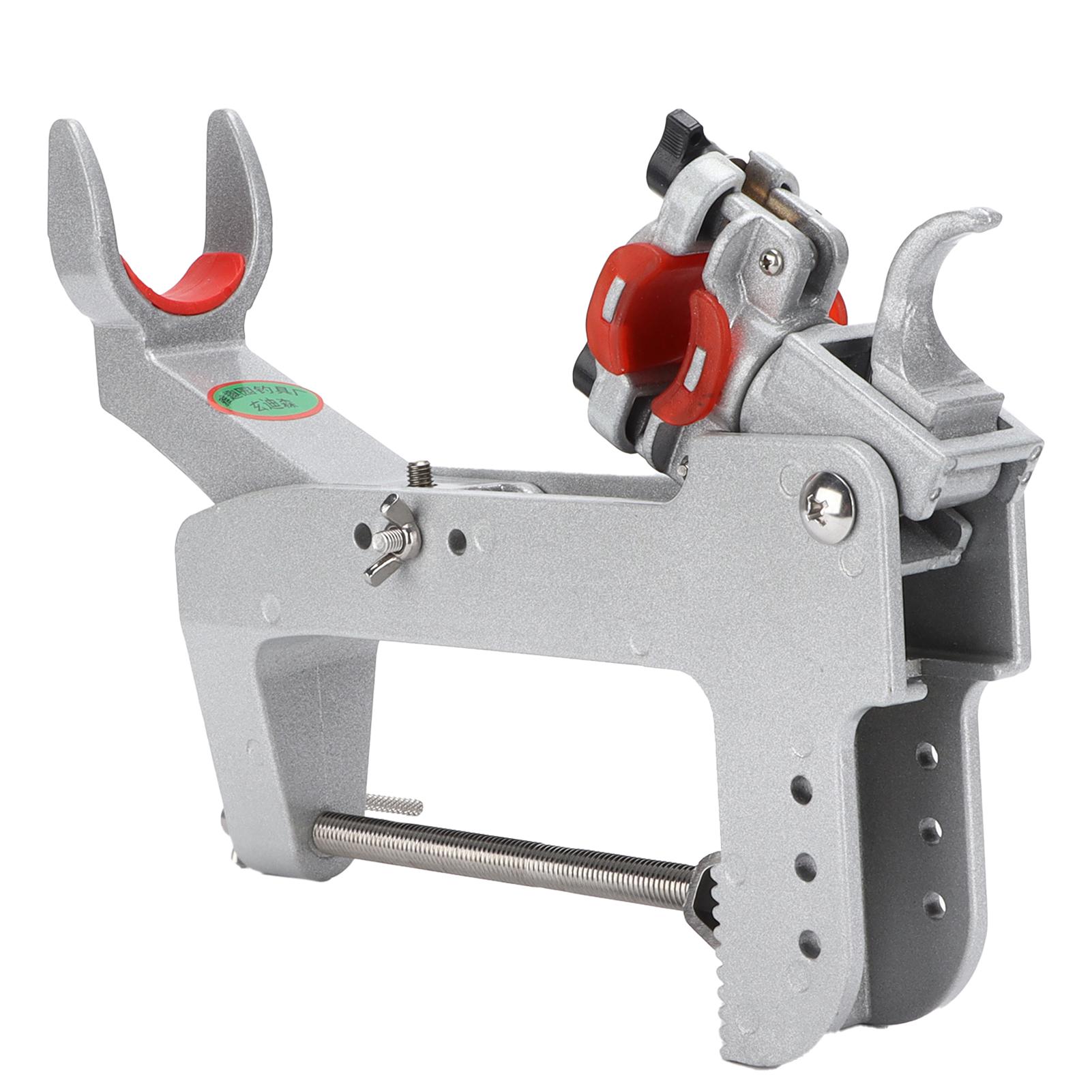 

Стойка-держатель для удочек для рыбалки с лодки, вращающаяся на 360 градусов, модификация из алюминиевого сплава для