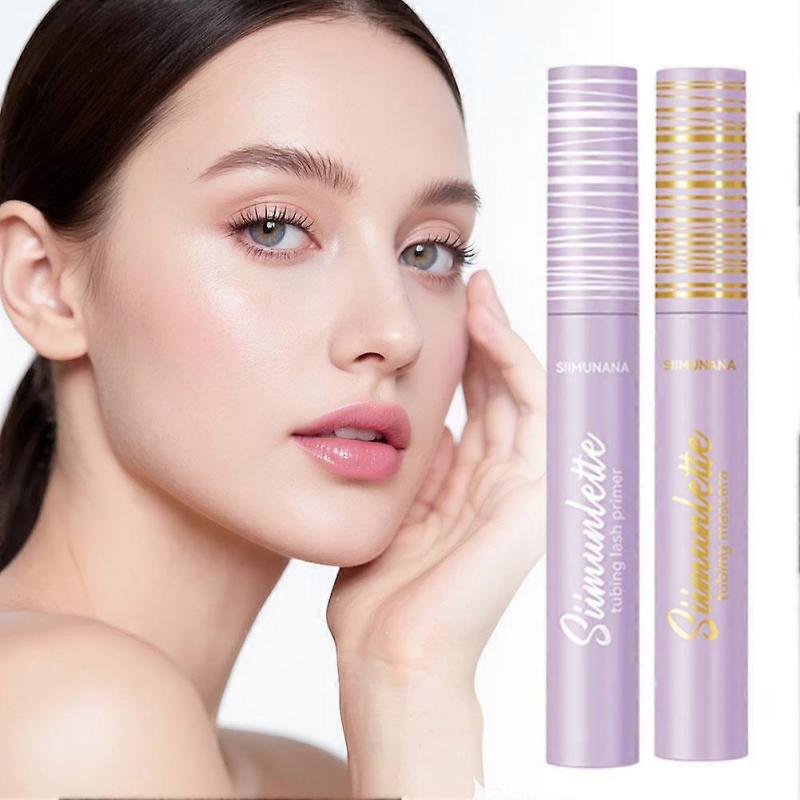 Wasserdichte Tuben-Mascara für empfindliche Augen Langanhaltend Wischfest Lockend und Voluminös