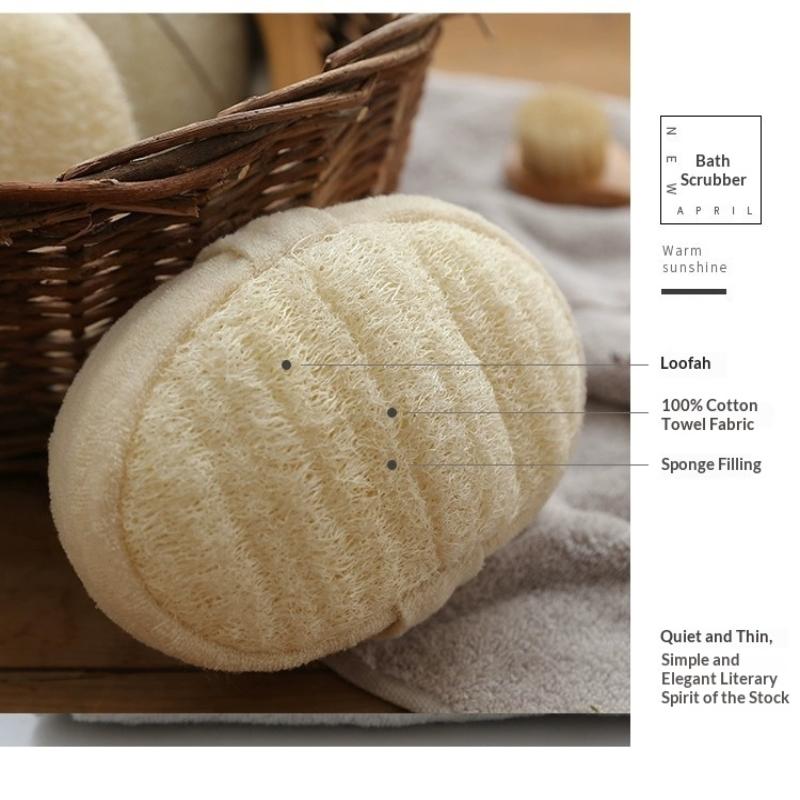 Exfoliating Back Scrubber Made From Flax Fiber A Traditional Back Scrubber And Exfoliating Brush
