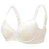 Large size seamless underwear, fat mm women's big breasts show size, sexy gathering, anti-sagging thin bra