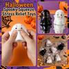 Halloween Stress Relief Ghost Squeeze Toy Soft Squishy Sensory Fidget Toy for Anxiety and Focus Fun Novelty Item for Kids and Adults