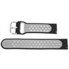 20mm Soft Silicone Watch Band Strap Wristband Replacement with Air Holes for Amazfit GTS 3Black Gray