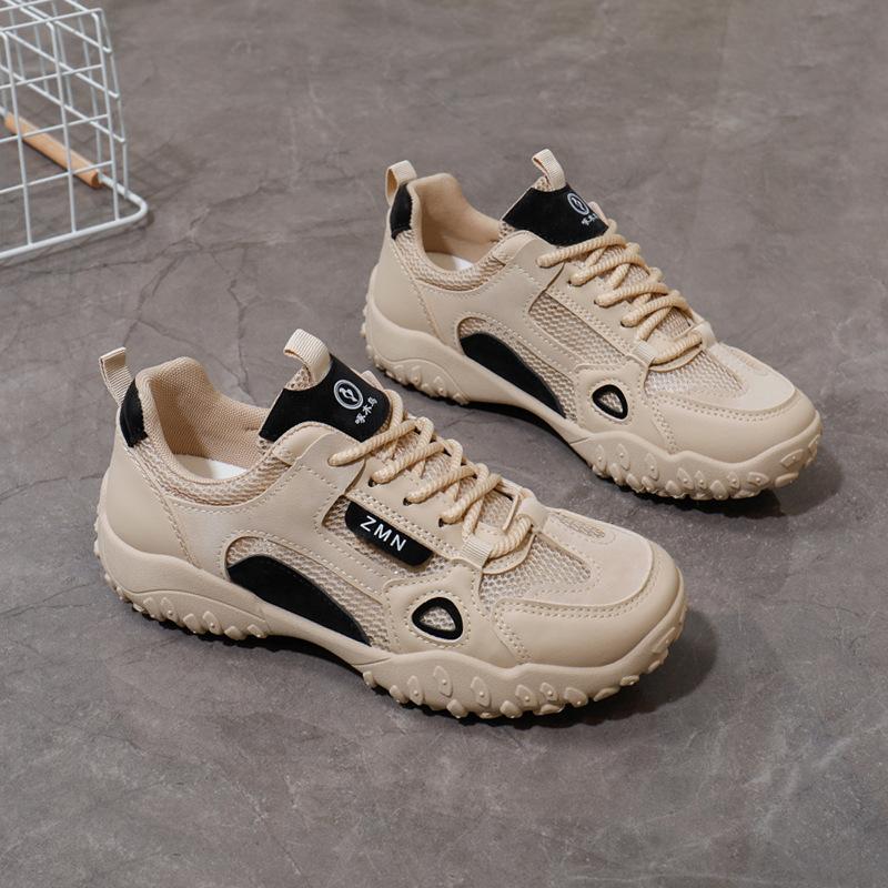 Fashion Hollow Net  Breathable Casual Shoes Students Running Sports Sneakers Female Comfortable Gym Outdoor Shoes