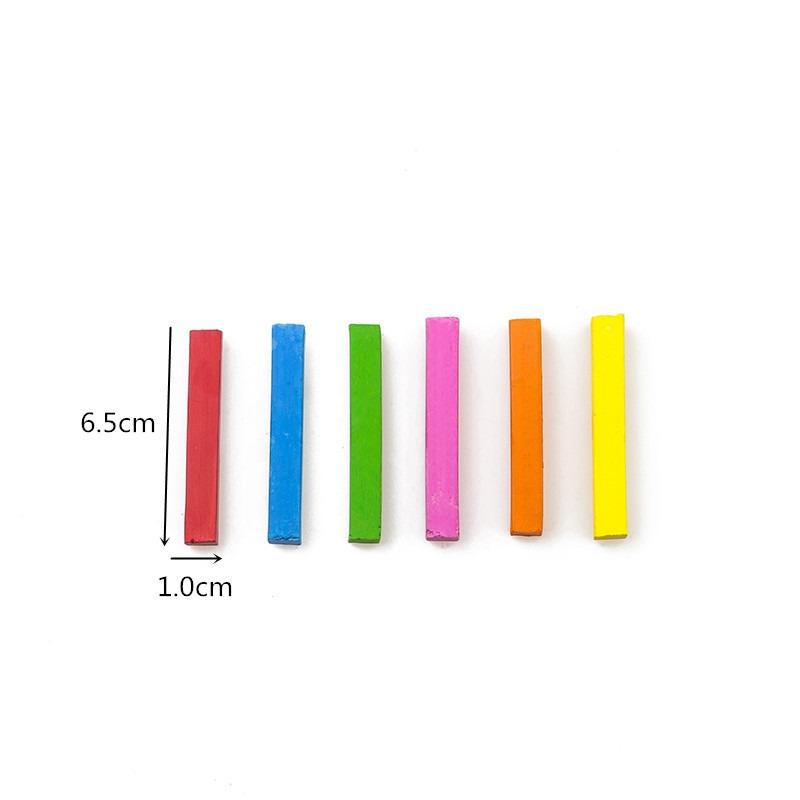 1 SET Pastell-Stifte 6 Farben 12 Farben 24 Farben Pinsel Kreidestift Künstlerbedarf Schülerfarbe Malstift Werkzeuge