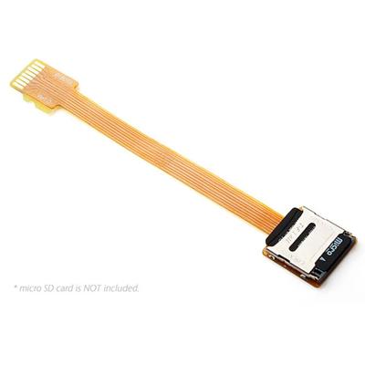 Micro SD TF FPC Extension Cable Male To Female Flat Extender Cord TF Memory Card Adapter Flexible Ribbon Cable for Camera Module Storage Expansion